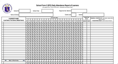 automated school form 2 free download|DepEd School Form 2 (SF2) in the time of COVID.